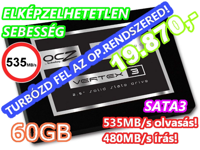 OCZ 60GB Vertex3 SATA3 SSD