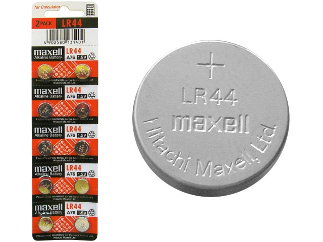 Maxell MAX-LR44-B10 LR44 gombelem 1,5V (AG13) 