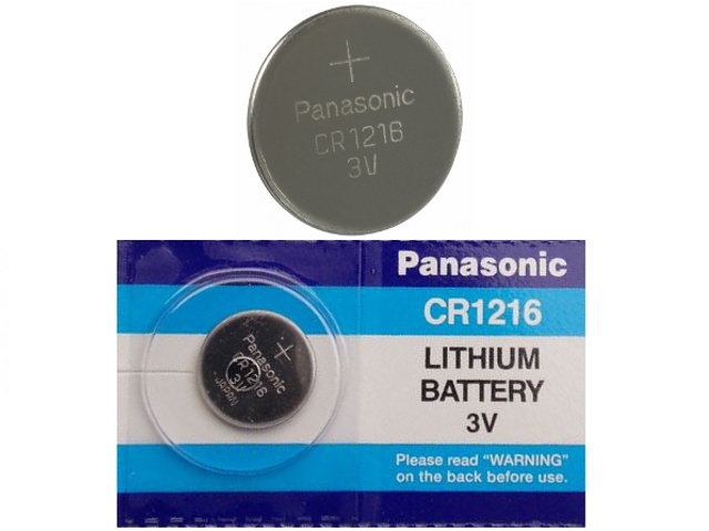 Panasonic PAN-CR1216 CR1216 lítium elem 3V 
