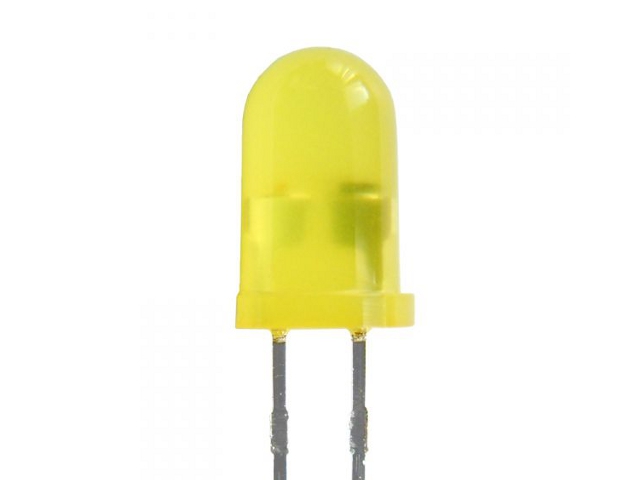 NTR 6037 5mm villogó LED sárga 