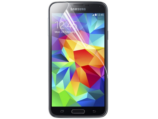 NTR SGP17 Samsung Galaxy S5 G900 kijelző védő fólia + antisztatikus törlőkendő 