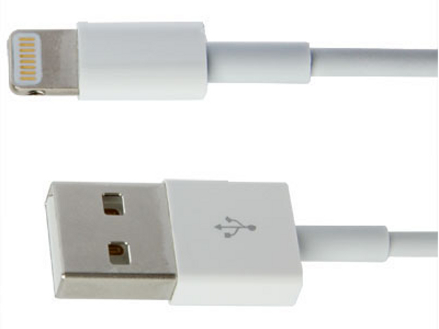 NTR CAB92WH Apple iPhone 5S 6S 6Plus USB lightning töltő és adat kábel 1m - fehér 