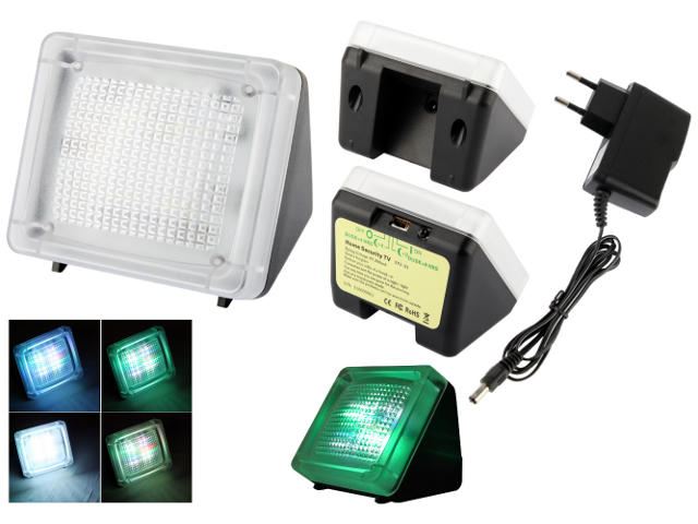 NTR TVS01 TV fényt szimuláló betörés ellen védő biztonságtechnikai LED lámpa 