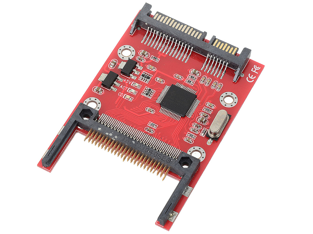 NTR ADAP72 CF - SATA adapter (CompactFlash memóriakártya - SATA háttértár átalakító) 